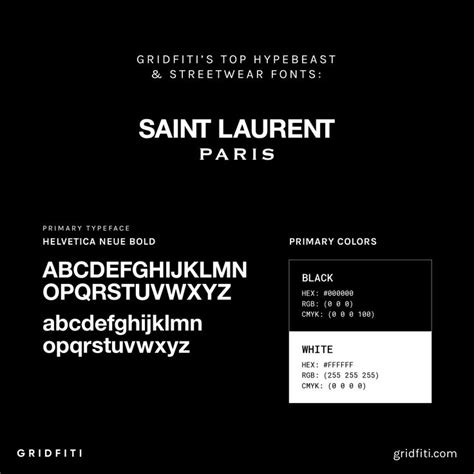 can i use the ysl font|YSL font generator.